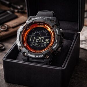 Ativa Dual-Tone Smartwatch with Digital Display